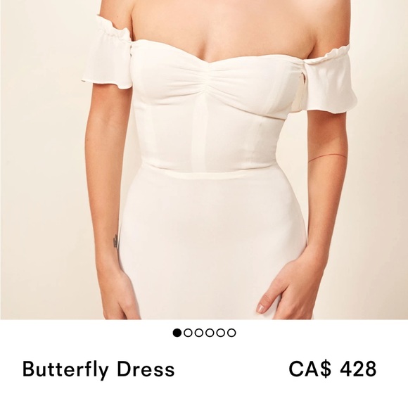 Reformation Butterfly Dress - Picture 4 of 4